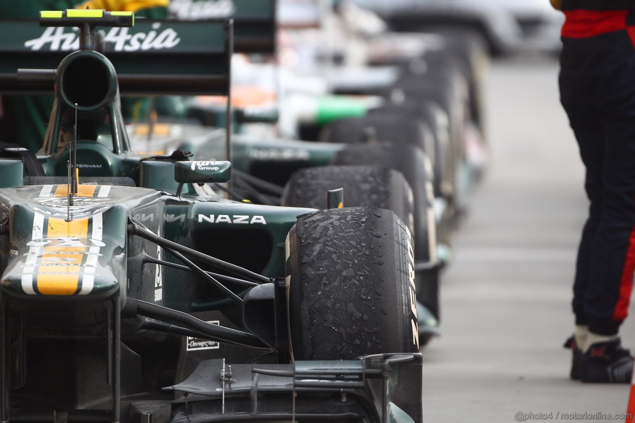 GP BAHRAIN, 22.04.2012- Gara, Heikki Kovalainen (FIN) Caterham F1 Team CT01 