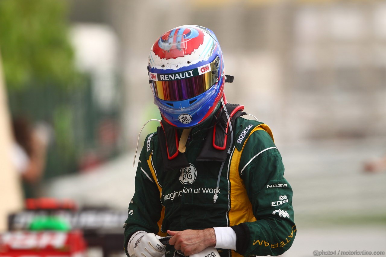 GP BAHRAIN, 22.04.2012- Gara, Vitaly Petrov (RUS) Caterham F1 Team CT01 