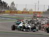 GP BAHRAIN, 22.04.2012- Gara, Start of the race, Nico Rosberg (GER) Mercedes AMG F1 W03 