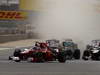 GP BAHRAIN, 22.04.2012- Gara, Start of the race, Fernando Alonso (ESP) Ferrari F2012 e Jenson Button (GBR) McLaren Mercedes MP4-27 
