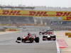 GP BAHRAIN, 22.04.2012- Gara, Fernando Alonso (ESP) Ferrari F2012 davanti a Jenson Button (GBR) McLaren Mercedes MP4-27 