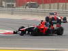 GP BAHRAIN, 22.04.2012- Gara, Charles Pic (FRA) Marussia F1 Team MR01 davanti a Timo Glock (GER) Marussia F1 Team MR01 