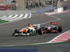 GP BAHRAIN, 22.04.2012- Gara, Paul di Resta (GBR) Sahara Force India F1 Team VJM05 e Jenson Button (GBR) McLaren Mercedes MP4-27 