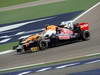 GP BAHRAIN, 22.04.2012- Gara, Nico Hulkenberg (GER) Sahara Force India F1 Team VJM05 e Daniel Ricciardo (AUS) Scuderia Toro Rosso STR7 