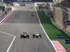 GP BAHRAIN, 22.04.2012- Gara, Sebastian Vettel (GER) Red Bull Racing RB8 e Paul di Resta (GBR) Sahara Force India F1 Team VJM05 