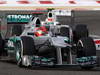 GP BAHRAIN, 22.04.2012- Gara, Michael Schumacher (GER) Mercedes AMG F1 W03 davanti a Sergio Prez (MEX) Sauber F1 Team C31 