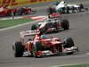 GP BAHRAIN, 22.04.2012- Gara, Fernando Alonso (ESP) Ferrari F2012 davanti a Jenson Button (GBR) McLaren Mercedes MP4-27 