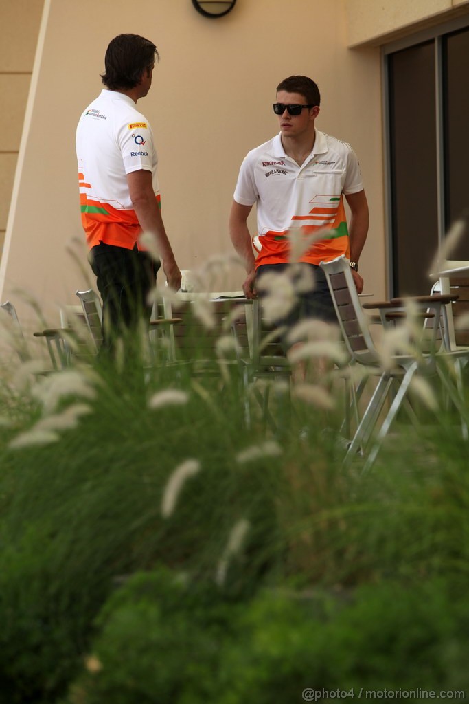 GP BAHRAIN, 19.04.2012- Paul di Resta (GBR) Sahara Force India F1 Team VJM05 