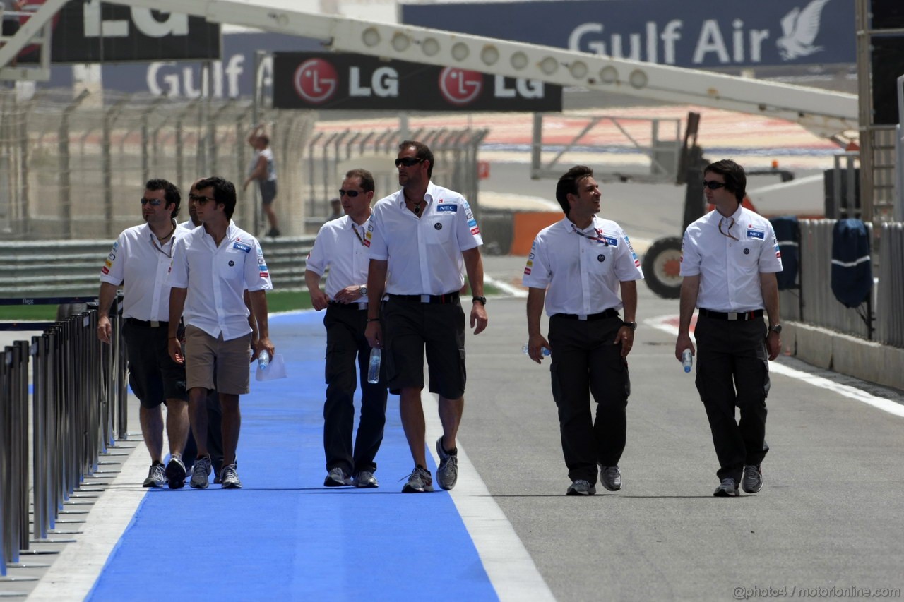 GP BAHRAIN, 19.04.2012- Sergio Prez (MEX) Sauber F1 Team C31 