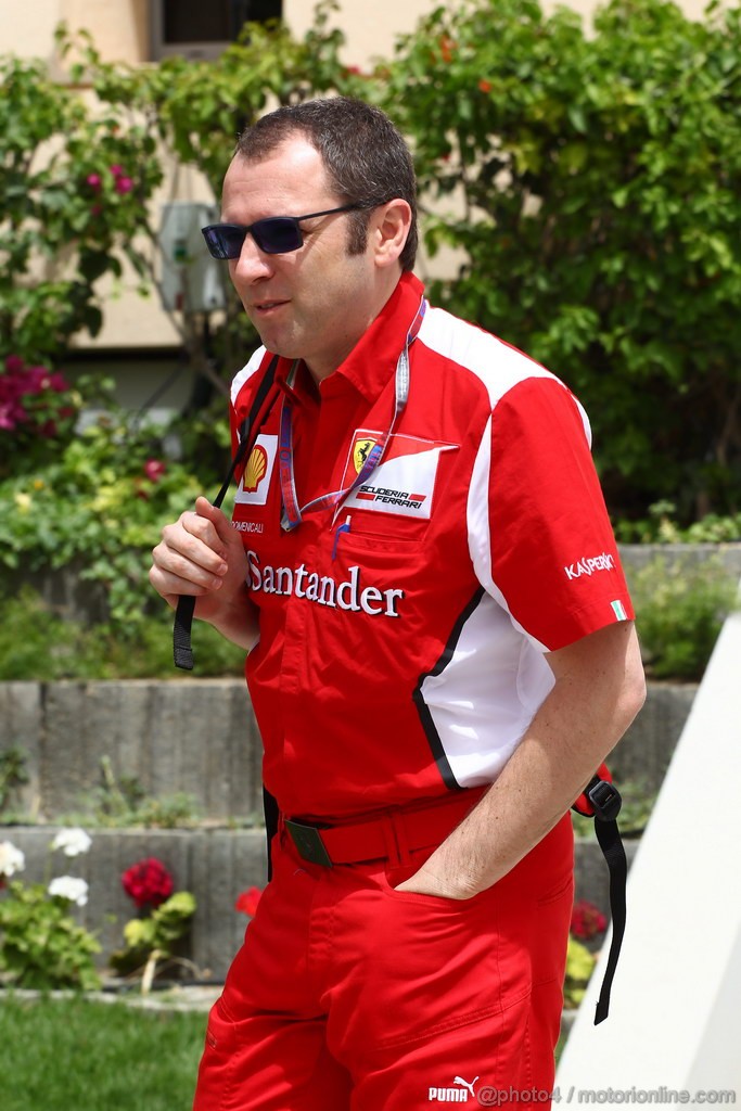 GP BAHRAIN, 19.04.2012- Stefano Domenicali (ITA), Team Principal 