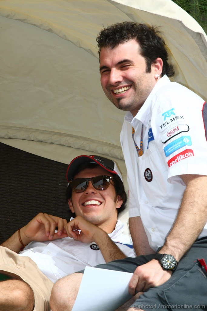 GP BAHRAIN, 19.04.2012-  Sergio Prez (MEX) Sauber F1 Team C31 