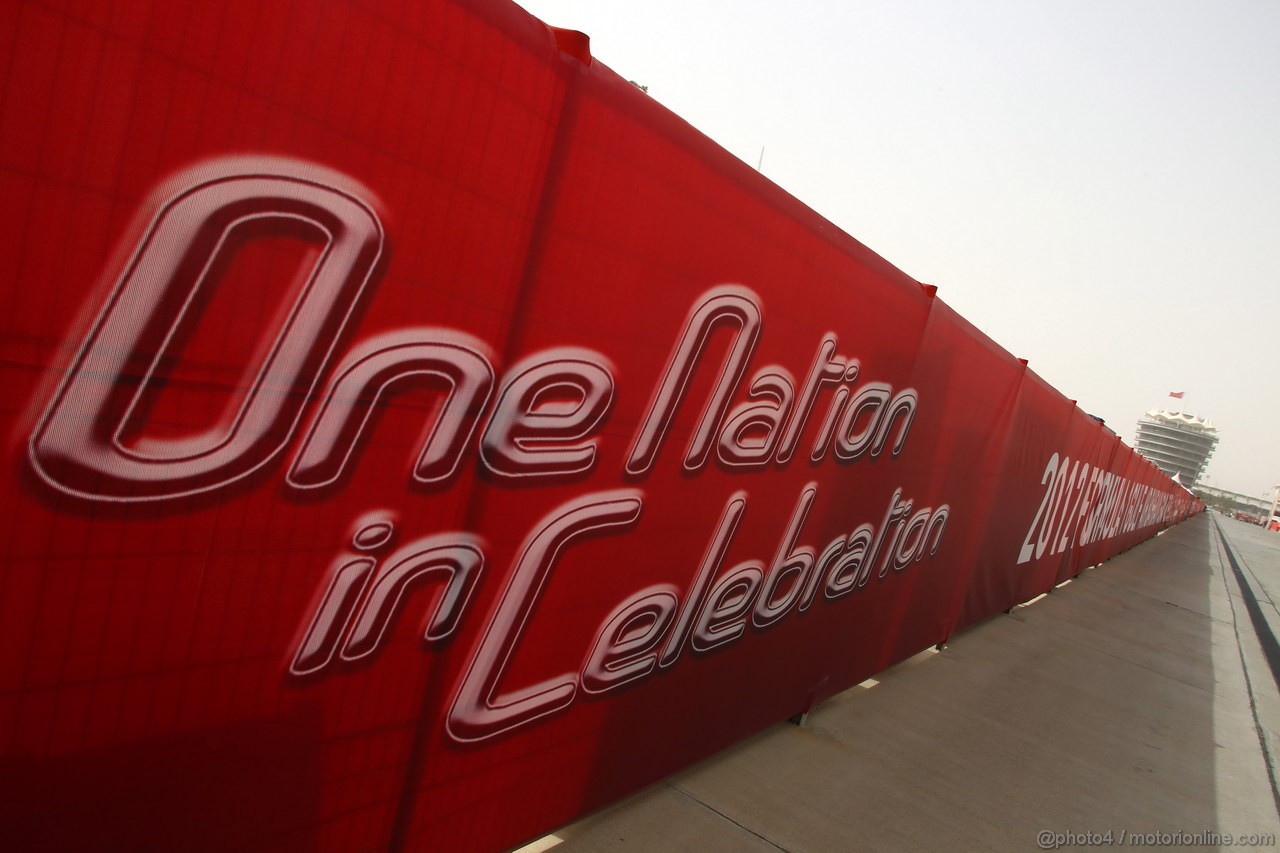 GP BAHRAIN, 19.04.2012-  Atmosphere