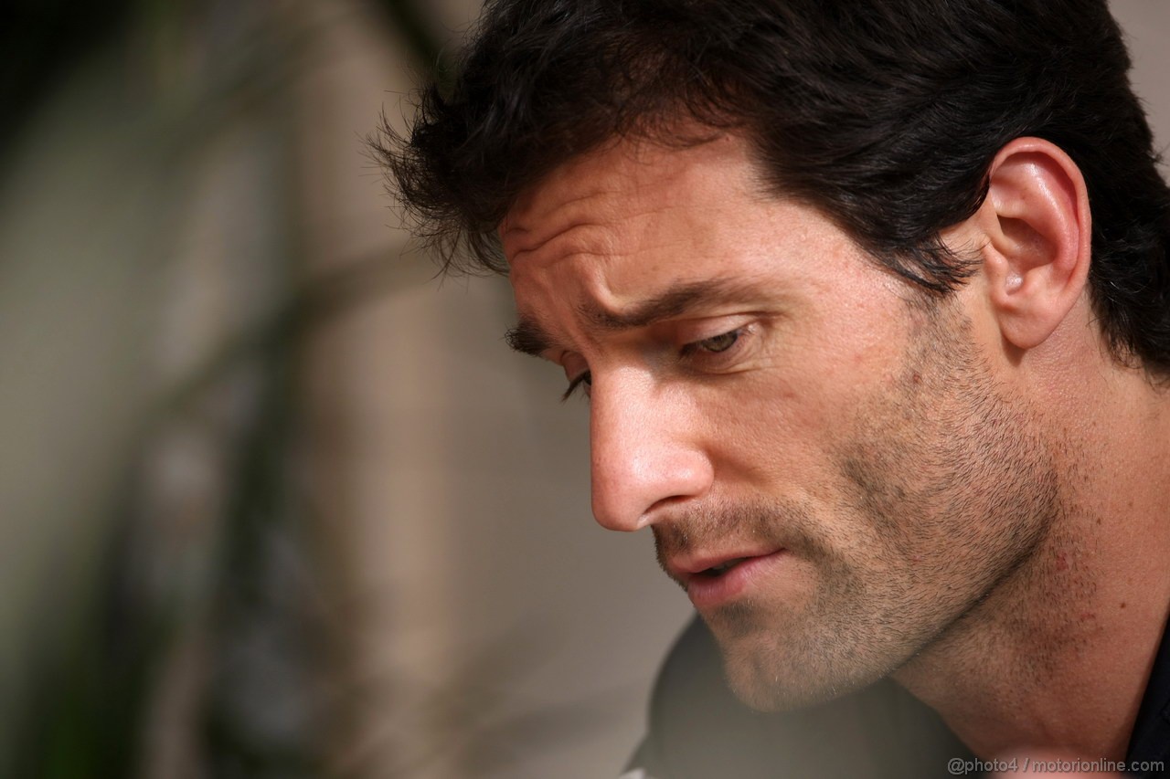 GP BAHRAIN, 19.04.2012- Mark Webber (AUS) Red Bull Racing RB8