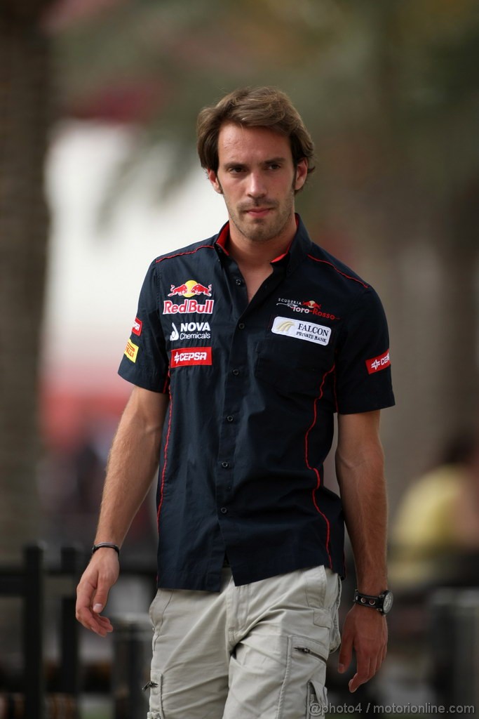 GP BAHRAIN, 19.04.2012- Jean-Eric Vergne (FRA) Scuderia Toro Rosso STR7