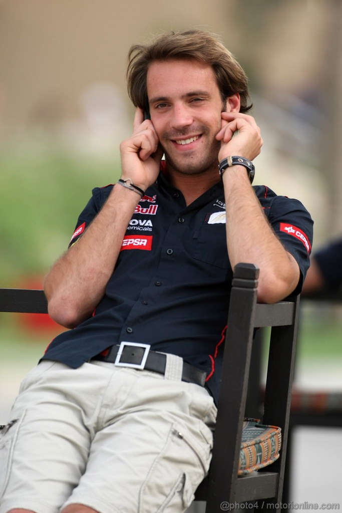 GP BAHRAIN, 19.04.2012- Jean-Eric Vergne (FRA) Scuderia Toro Rosso STR7
