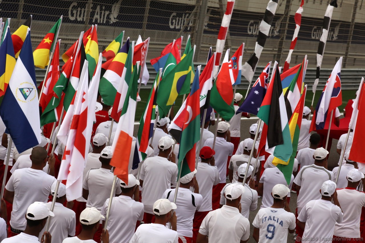 GP BAHRAIN, 19.04.2012- Atmosphere