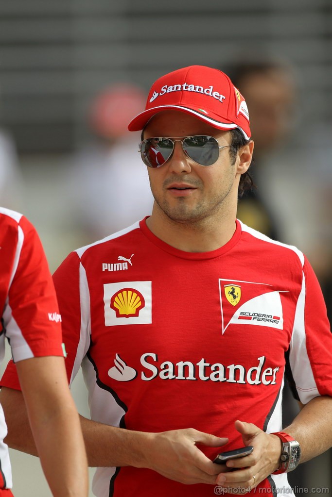 GP BAHRAIN, 19.04.2012- Felipe Massa (BRA) Ferrari F2012 