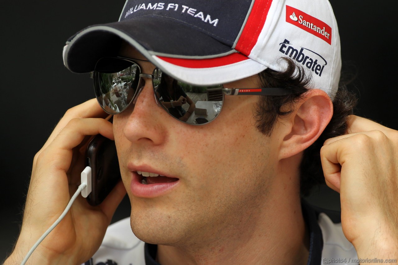 GP BAHRAIN, 19.04.2012- Bruno Senna (BRA) Williams F1 Team FW34 