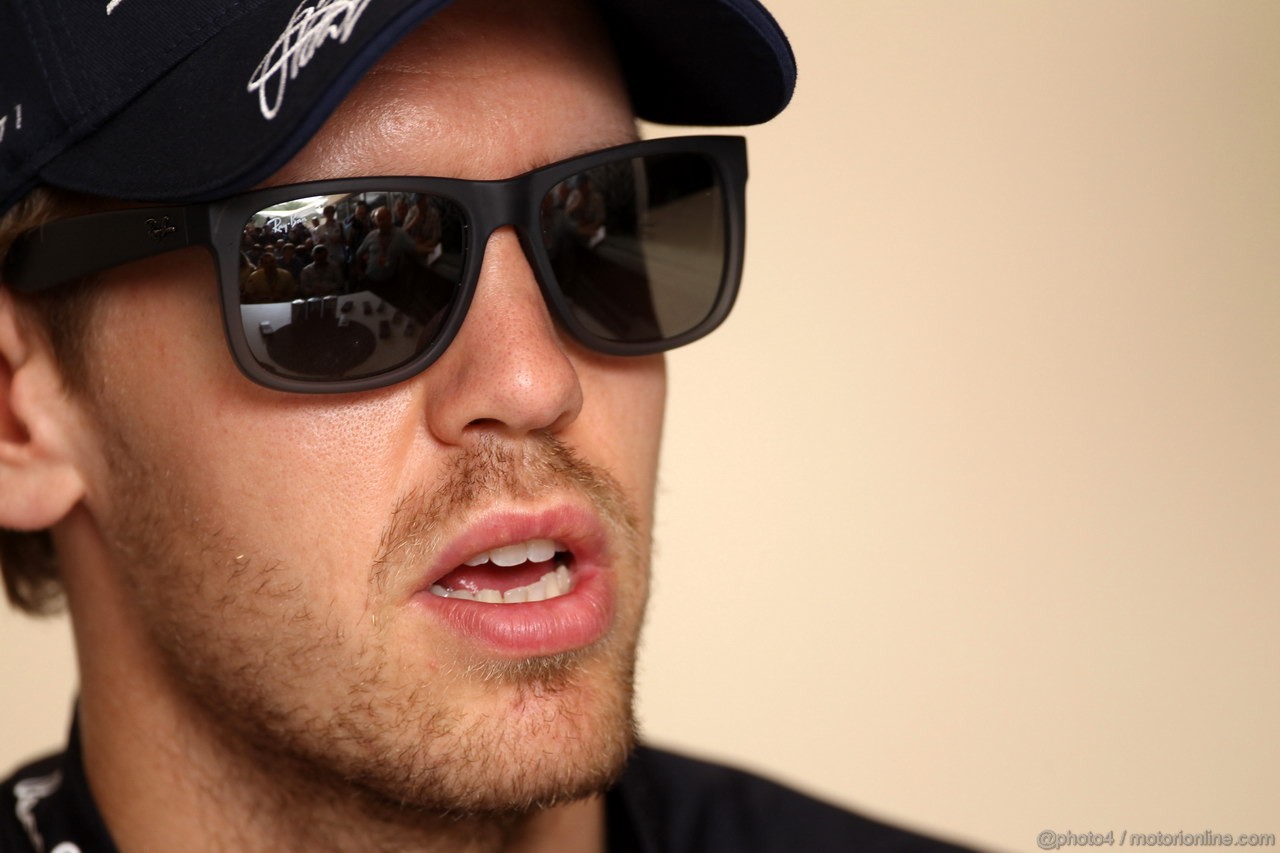 GP BAHRAIN, 19.04.2012- Sebastian Vettel (GER) Red Bull Racing RB8