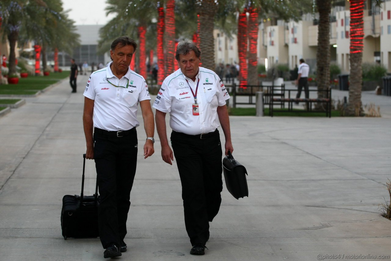GP BAHRAIN, 19.04.2012- Norbert Haug (GER), Mercedes Motorsport chief  