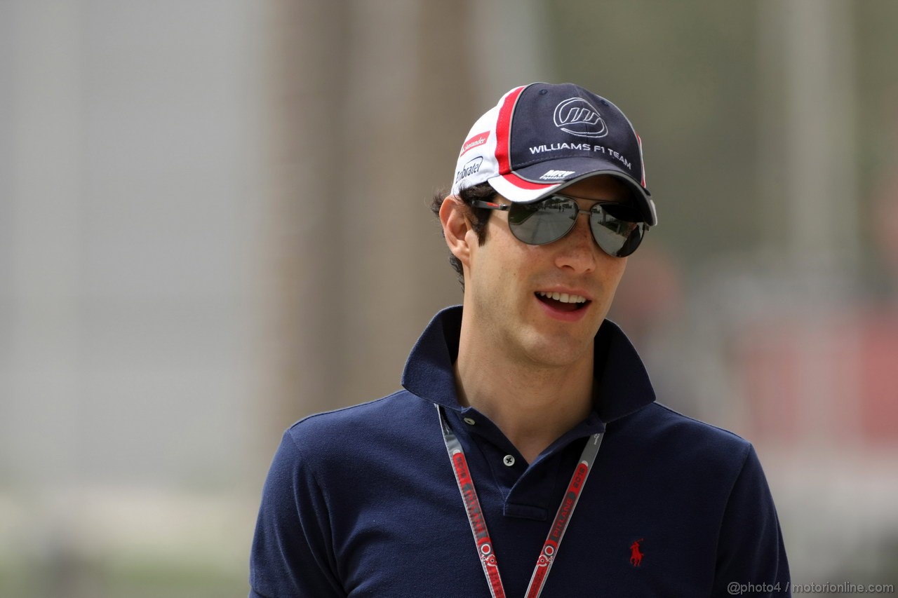 GP BAHRAIN, 21.04.2012- Bruno Senna (BRA) Williams F1 Team FW34 