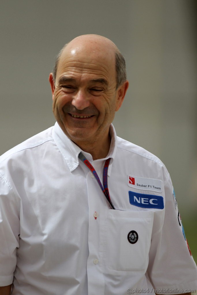 GP BAHRAIN, 21.04.2012- Peter Sauber (SUI), Sauber F1 Team, Team Principal