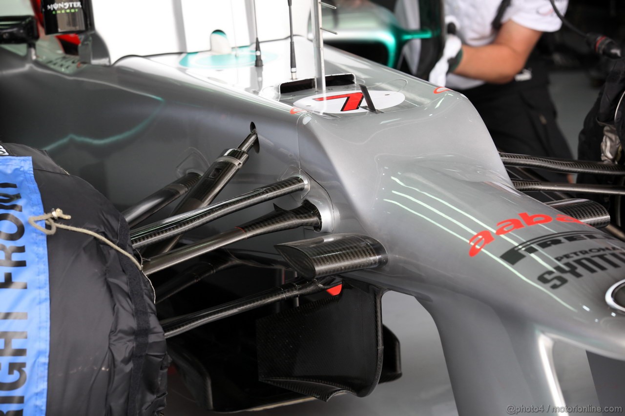 GP BAHRAIN, 21.04.2012- Prove Libere 3, Michael Schumacher (GER) Mercedes AMG F1 W03 