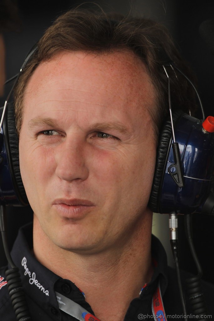 GP BAHRAIN, 21.04.2012- Prove Libere 3, Christian Horner (GBR), Red Bull Racing, Sporting Director 