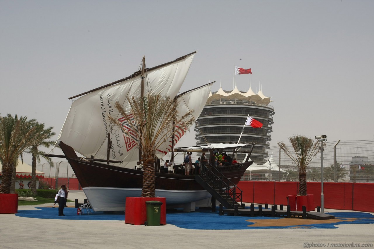 GP BAHRAIN, 20.04.2012- Circuit Atmosfera