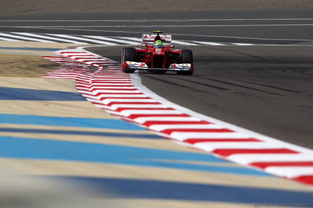 GP BAHRAIN, 21.04.2012.- Qualifiche, Felipe Massa (BRA) Ferrari F2012 