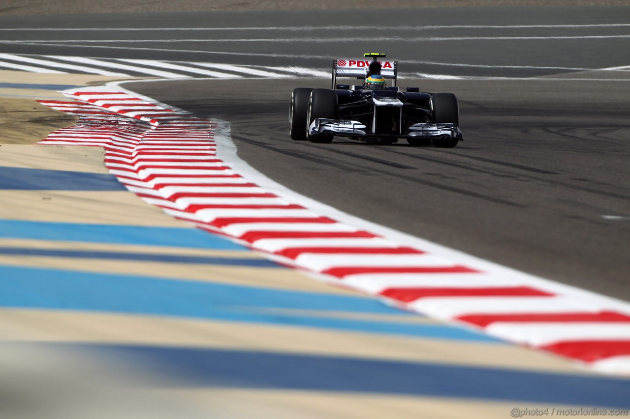 GP BAHRAIN, 21.04.2012.- Qualifiche, Bruno Senna (BRA) Williams F1 Team FW34 