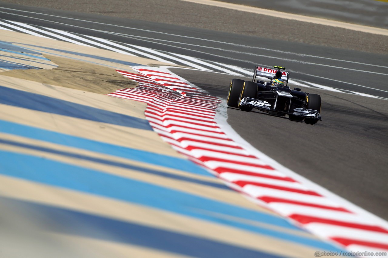 GP BAHRAIN, 21.04.2012.- Qualifiche, Bruno Senna (BRA) Williams F1 Team FW34 