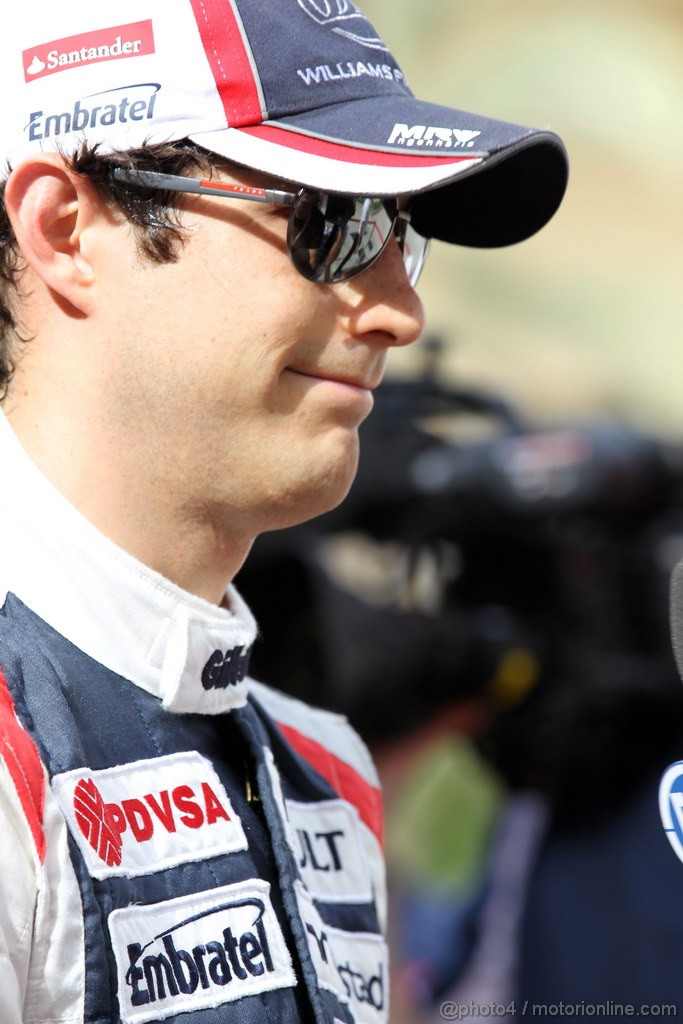GP BAHRAIN, 21.04.2012.- Qualifiche, Bruno Senna (BRA) Williams F1 Team FW34 