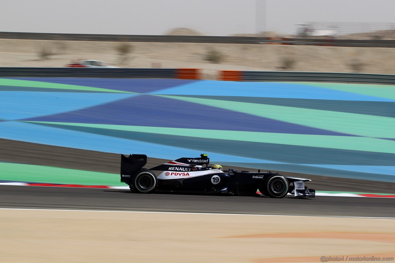 GP BAHRAIN, 21.04.2012.- Qualifiche, Bruno Senna (BRA) Williams F1 Team FW34 