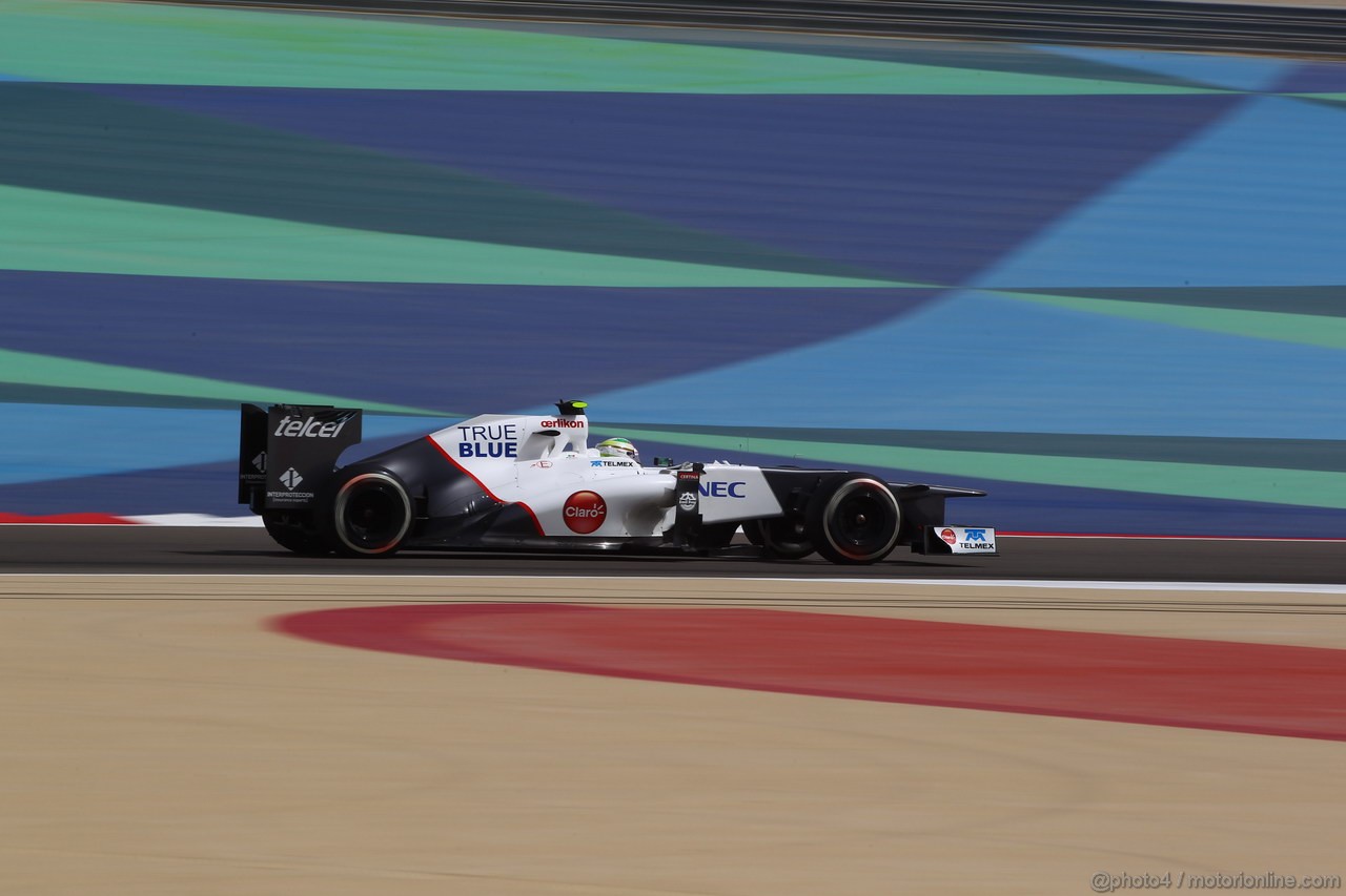 GP BAHRAIN, 21.04.2012.- Qualifiche, Sergio Prez (MEX) Sauber F1 Team C31