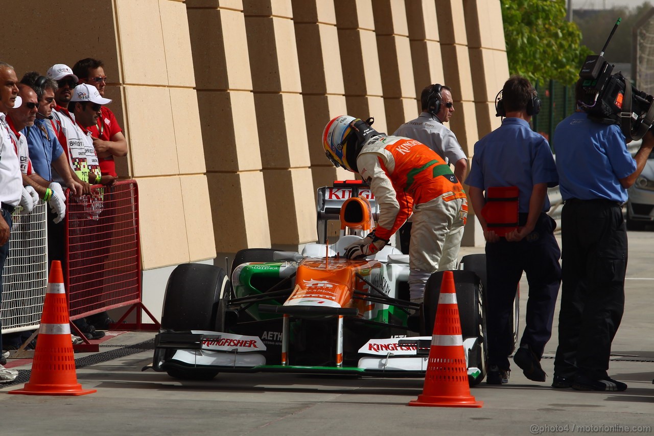 GP BAHRAIN, 21.04.2012.- Qualifiche, Paul di Resta (GBR) Sahara Force India F1 Team VJM05 