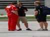 GP BAHRAIN, 21.04.2012- Stefano Domenicali (ITA), Team Principal e Sebastian Vettel (GER) Red Bull Racing RB8 