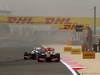 GP BAHRAIN, 20.04.2012- Free Practice 3, Sergio Prez (MEX) Sauber F1 Team C31 e Lewis Hamilton (GBR) McLaren Mercedes MP4-27 