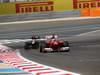 GP BAHRAIN, 21.04.2012.- Qualifiche, Fernando Alonso (ESP) Ferrari F2012 e Heikki Kovalainen (FIN) Caterham F1 Team CT01 