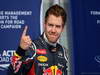 GP BAHRAIN, 21.04.2012.- Qualifiche, Sebastian Vettel (GER) Red Bull Racing RB8 pole position,
