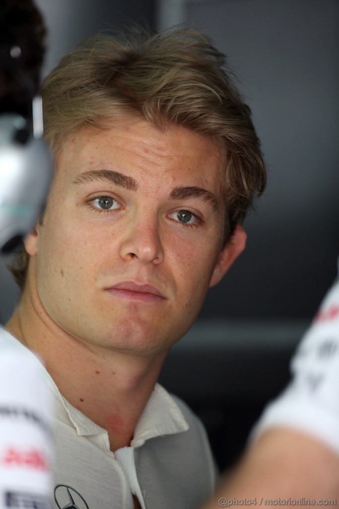 GP BAHRAIN, 20.04.2012- Prove Libere 1, Nico Rosberg (GER) Mercedes AMG F1 W03