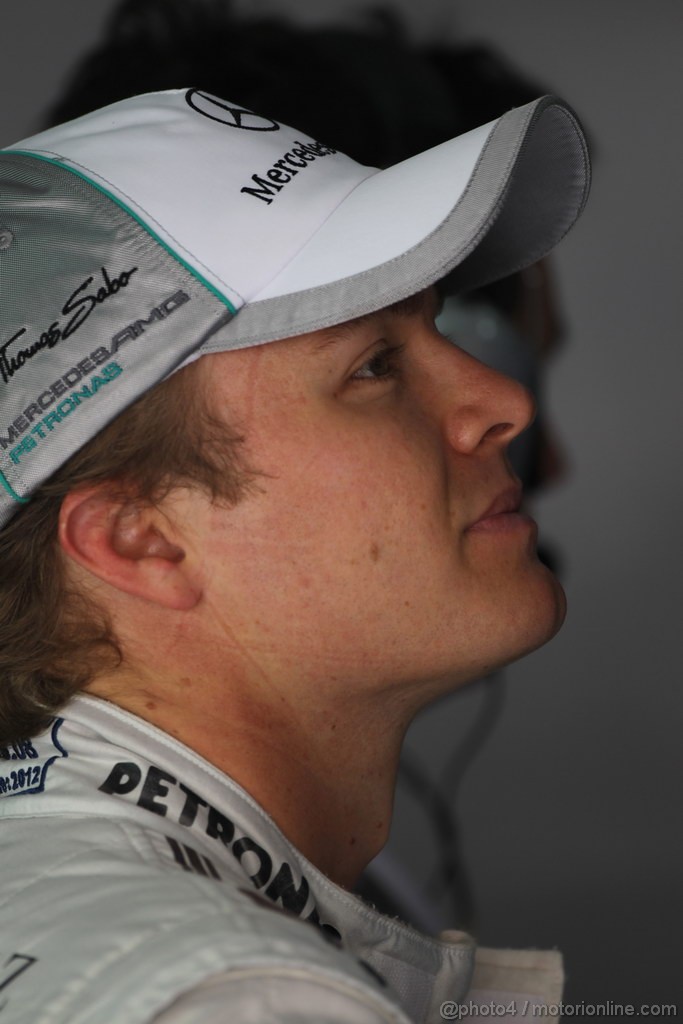 GP BAHRAIN, 20.04.2012- Prove Libere 1, Nico Rosberg (GER) Mercedes AMG F1 W03 