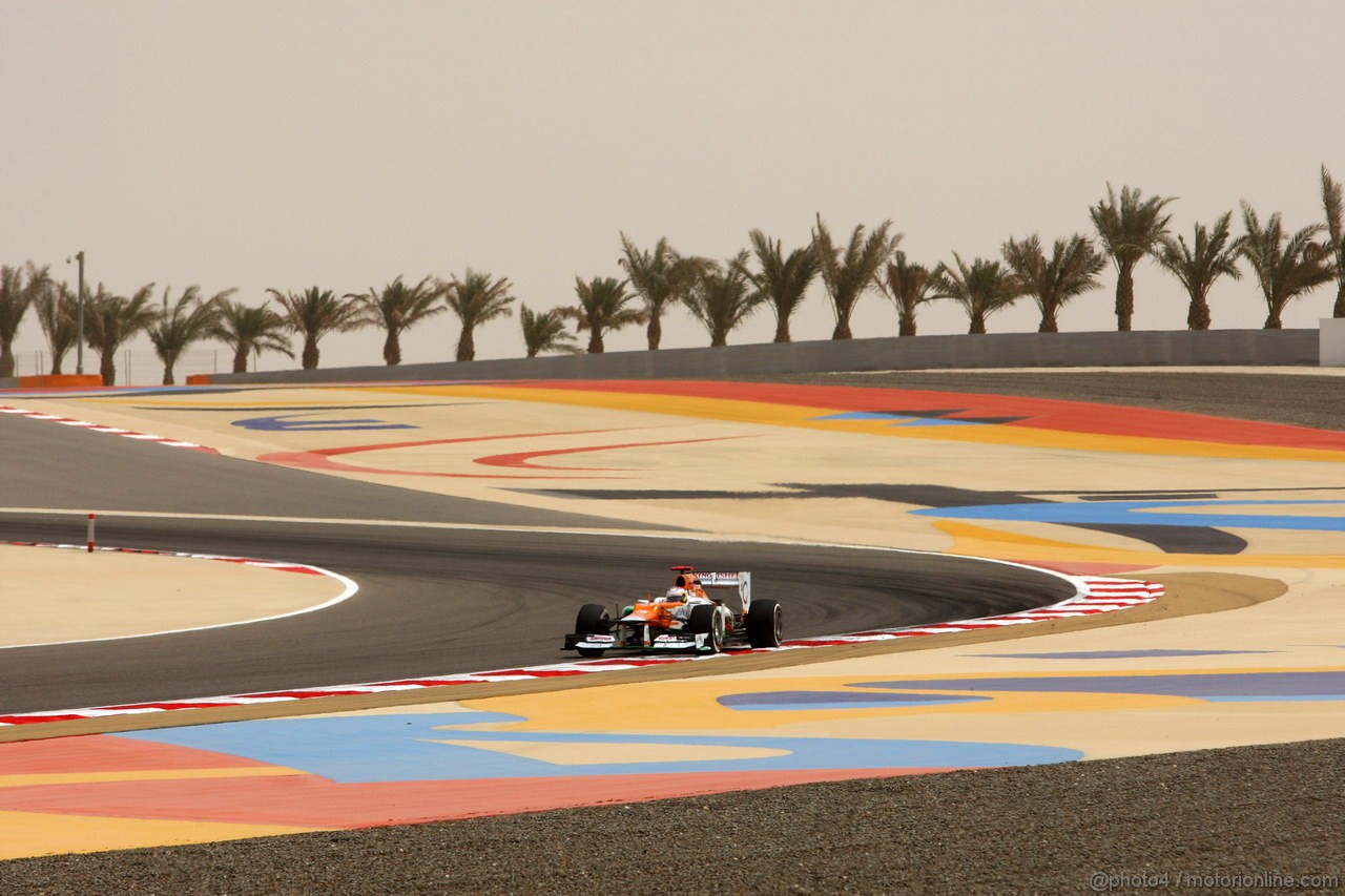 GP BAHRAIN, 20.04.2012- Prove Libere 1, Paul di Resta (GBR) Sahara Force India F1 Team VJM05 