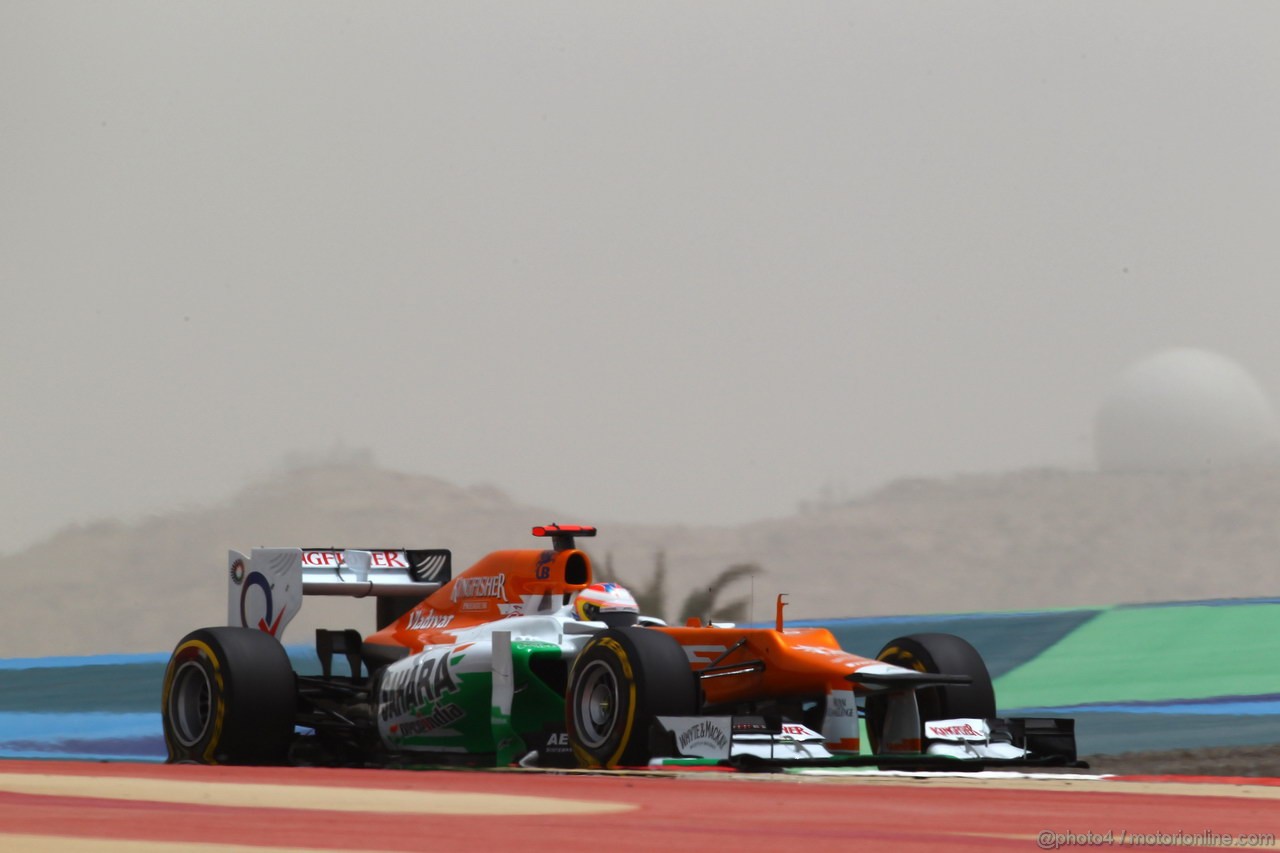 GP BAHRAIN, 20.04.2012- Prove Libere 1, Paul di Resta (GBR) Sahara Force India F1 Team VJM05 