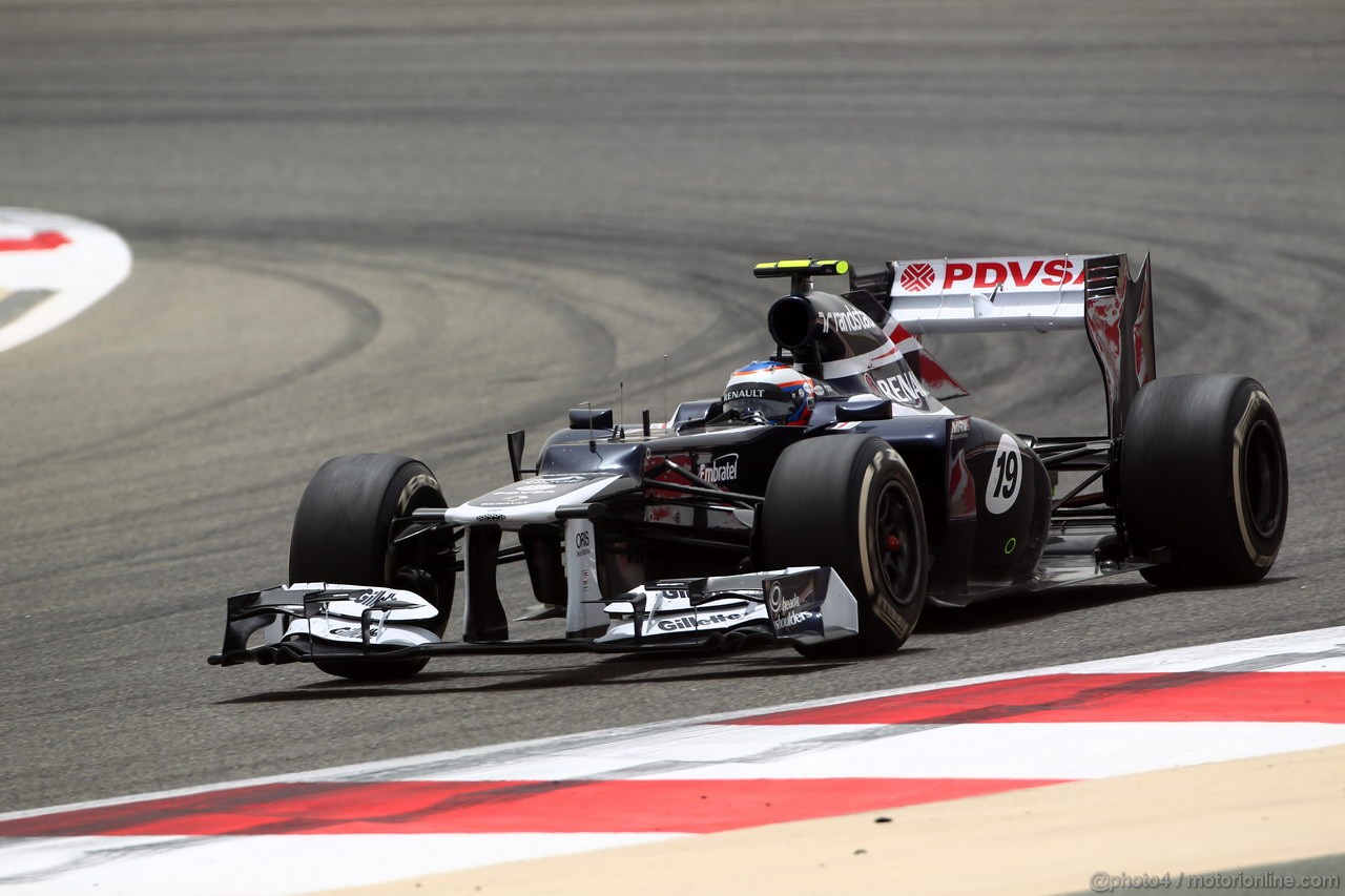 GP BAHRAIN, 20.04.2012- Prove Libere 1, Valtteri Bottas (FIN),Williams F1 Team FW34, Test driver