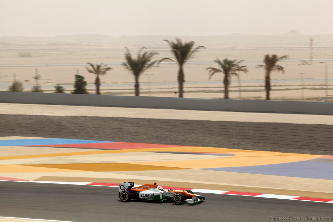 GP BAHRAIN, 20.04.2012- Prove Libere 1, Paul di Resta (GBR) Sahara Force India F1 Team VJM05 