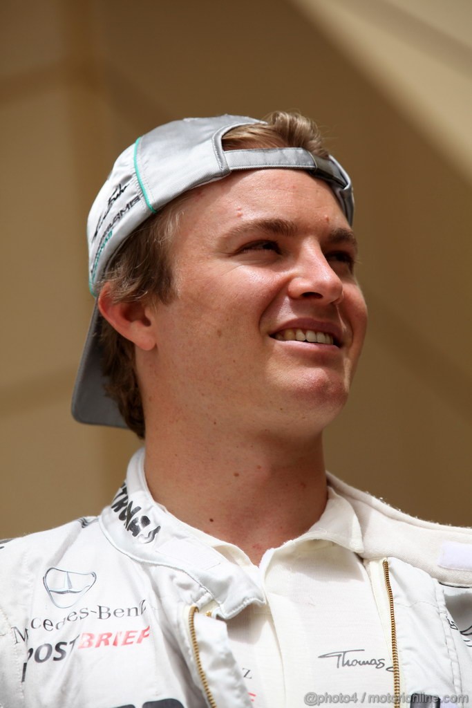 GP BAHRAIN, 20.04.2012- Nico Rosberg (GER) Mercedes AMG F1 W03