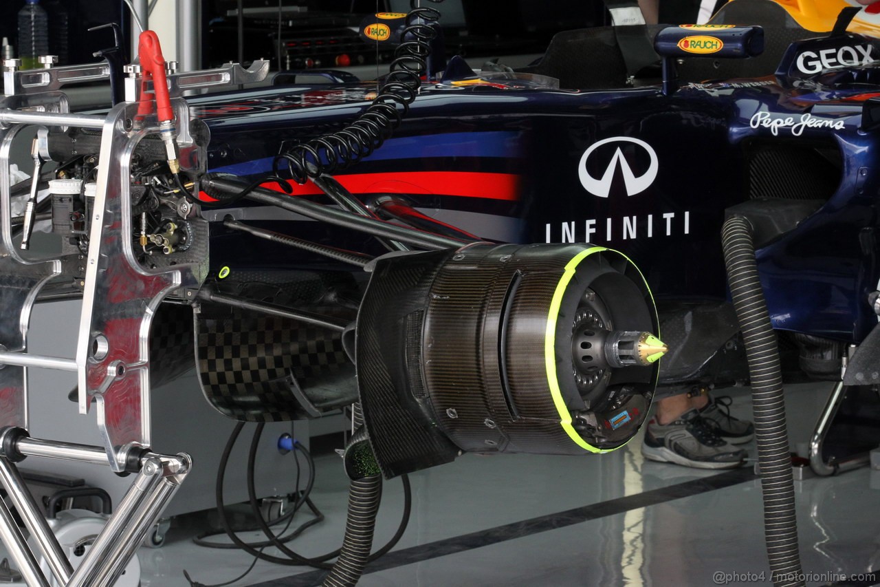 GP BAHRAIN, 20.04.2012-  Red Bull Racing RB8, detail