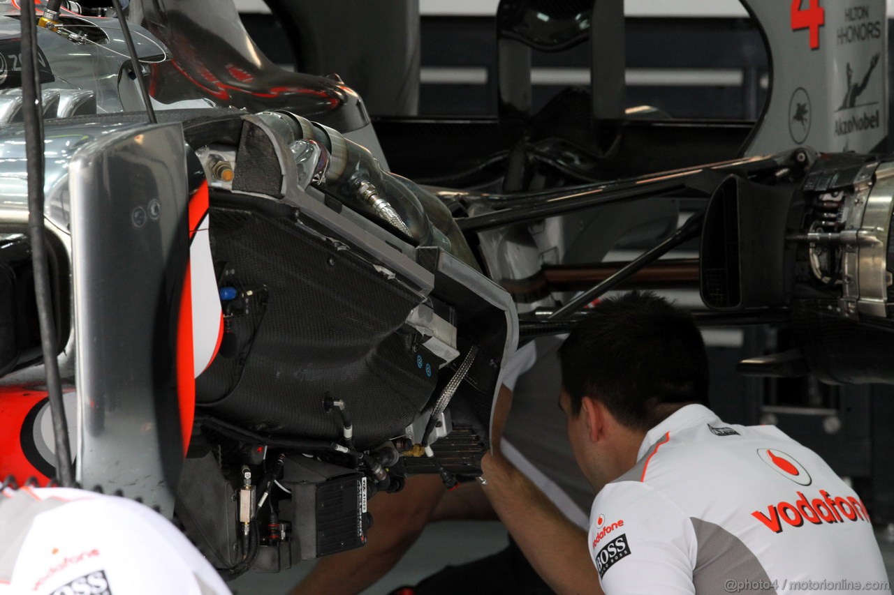 GP BAHRAIN, 20.04.2012- McLaren Mercedes MP4-27, detail