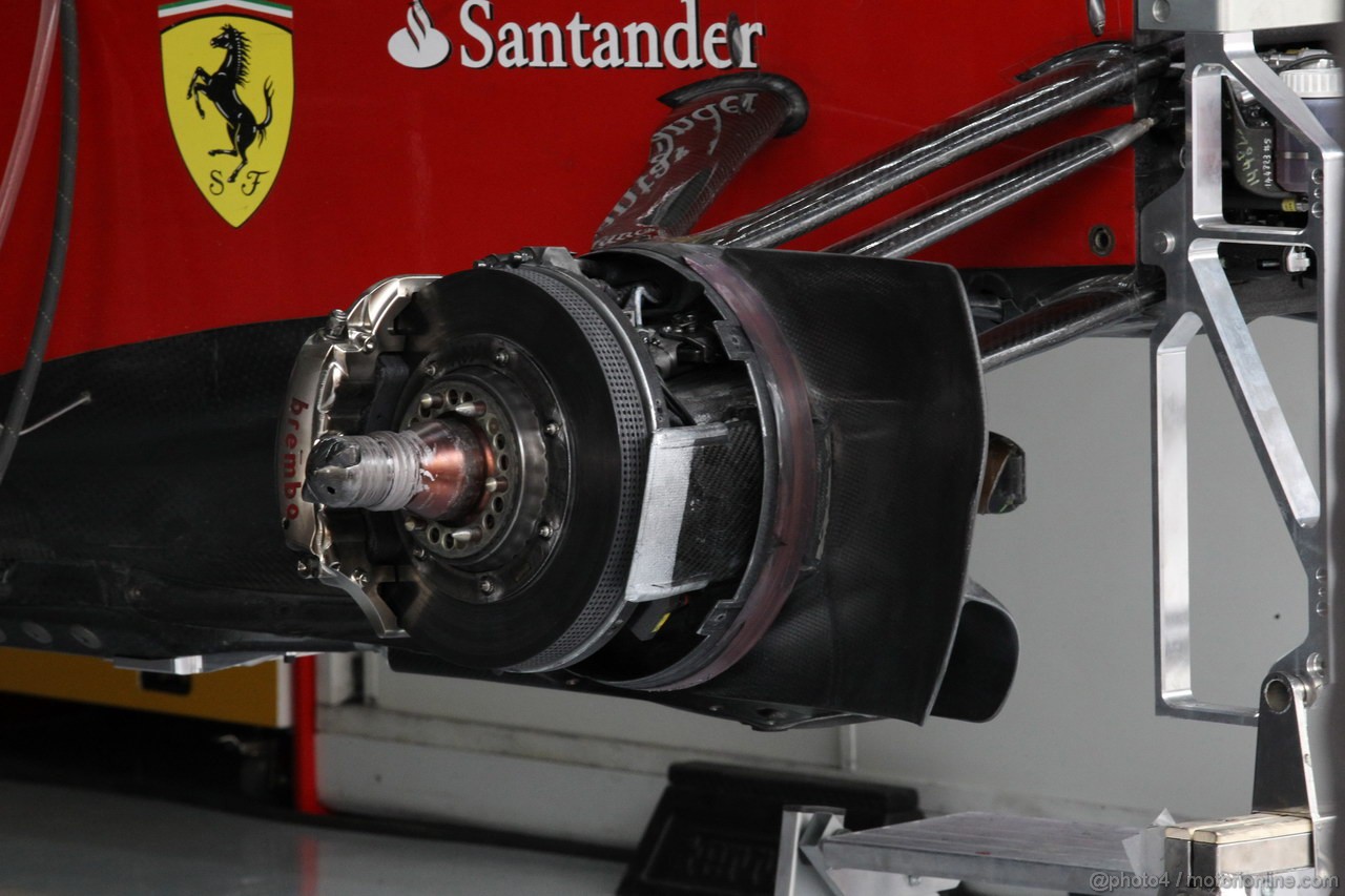 GP BAHRAIN, 20.04.2012- Ferrari F2012, detail